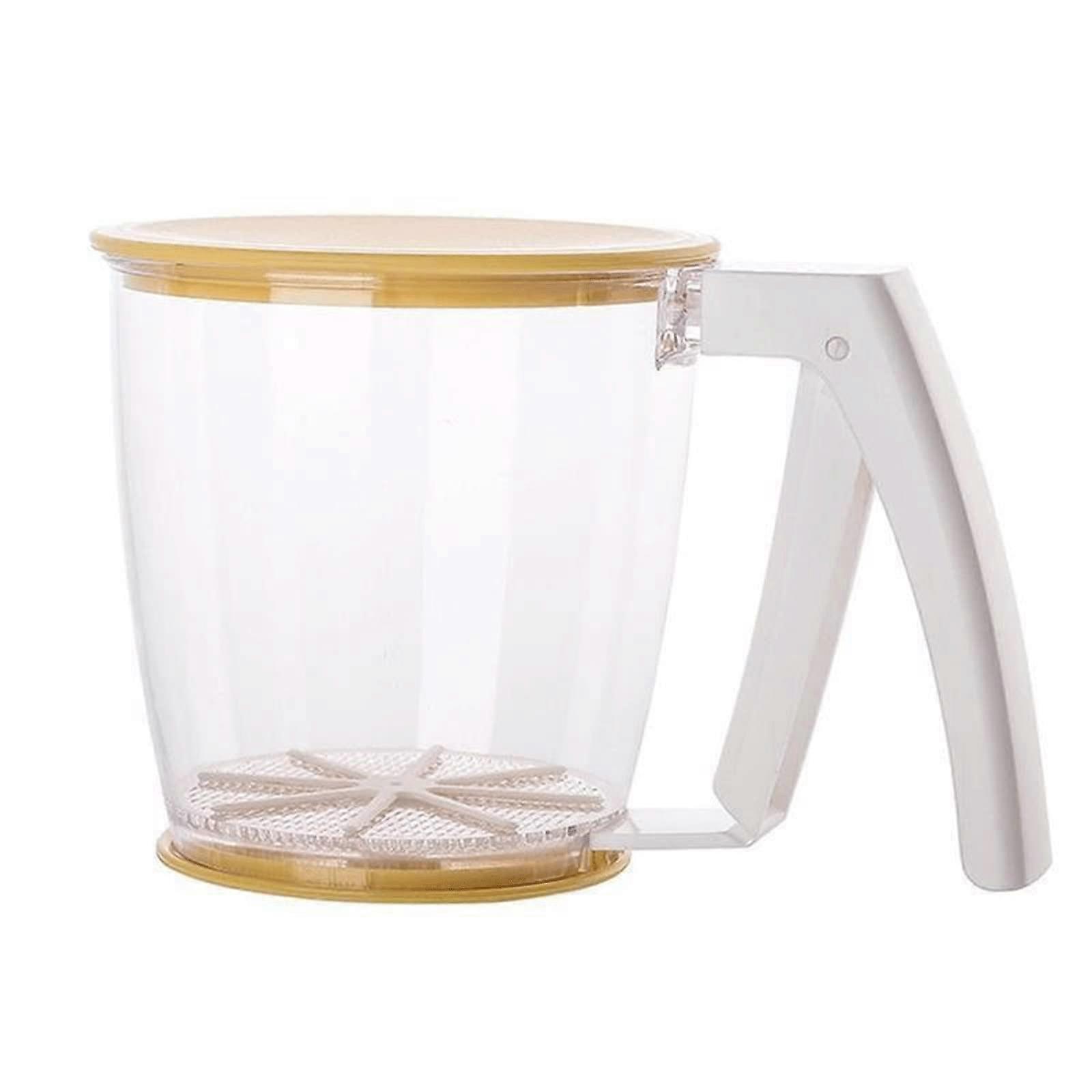 Creative Cup Flour Sifter for Fine Baking in Kitchen