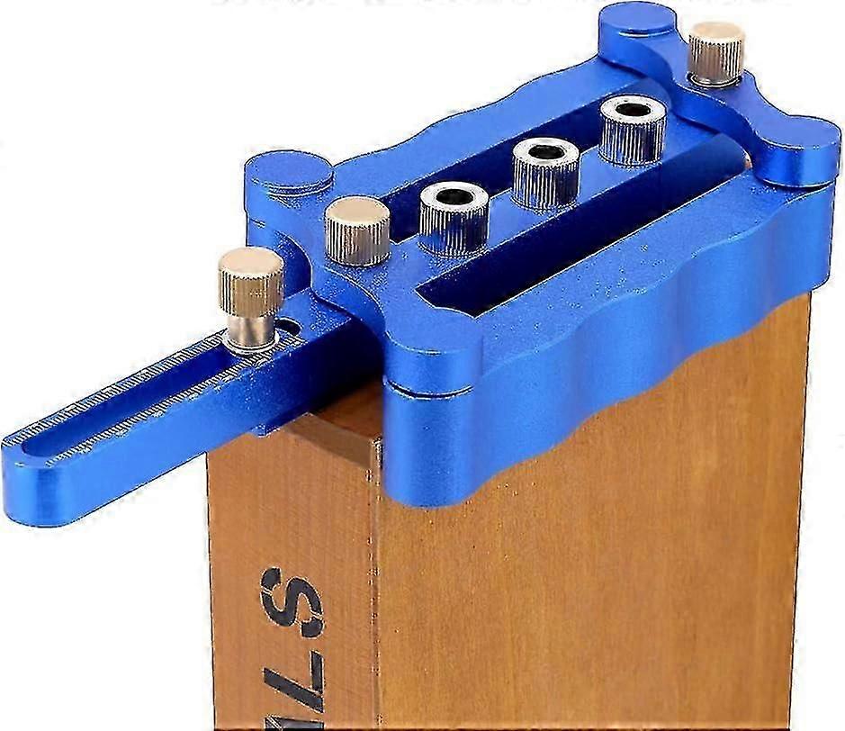 Blue Self Centering Jig for 6/8/10mm Woodworking Tools
