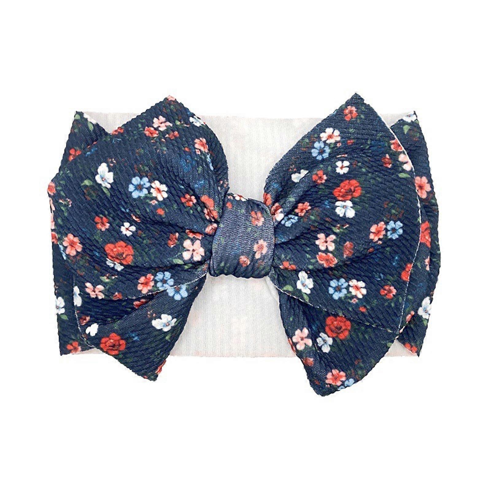 Elastic Bowknot Baby Headband Kids Newborn Infant Headwear Decor for Toddler Girls Baby Shower Party Headdress Photography Props