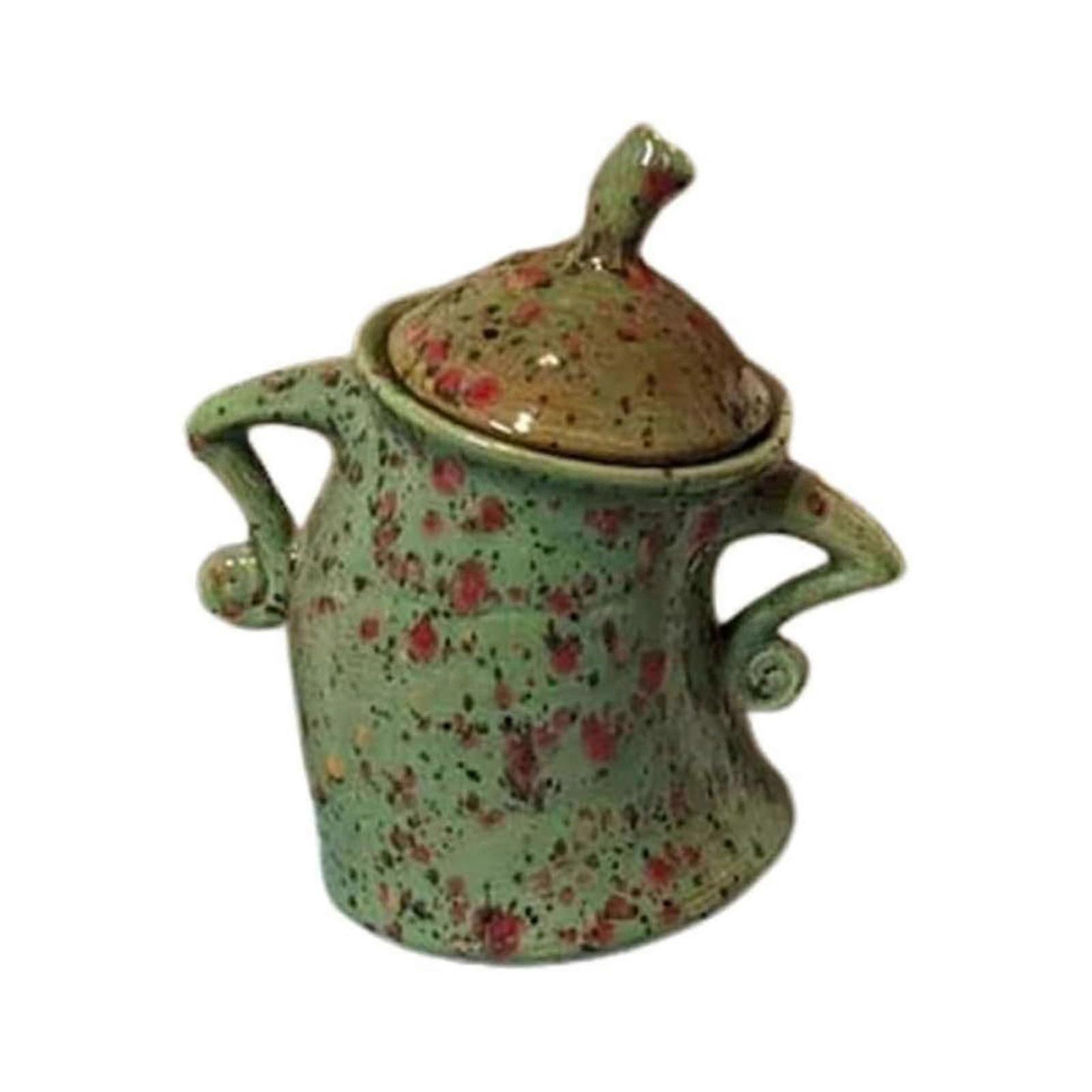 Charming Ceramic Storage Jars with Colorful Flair