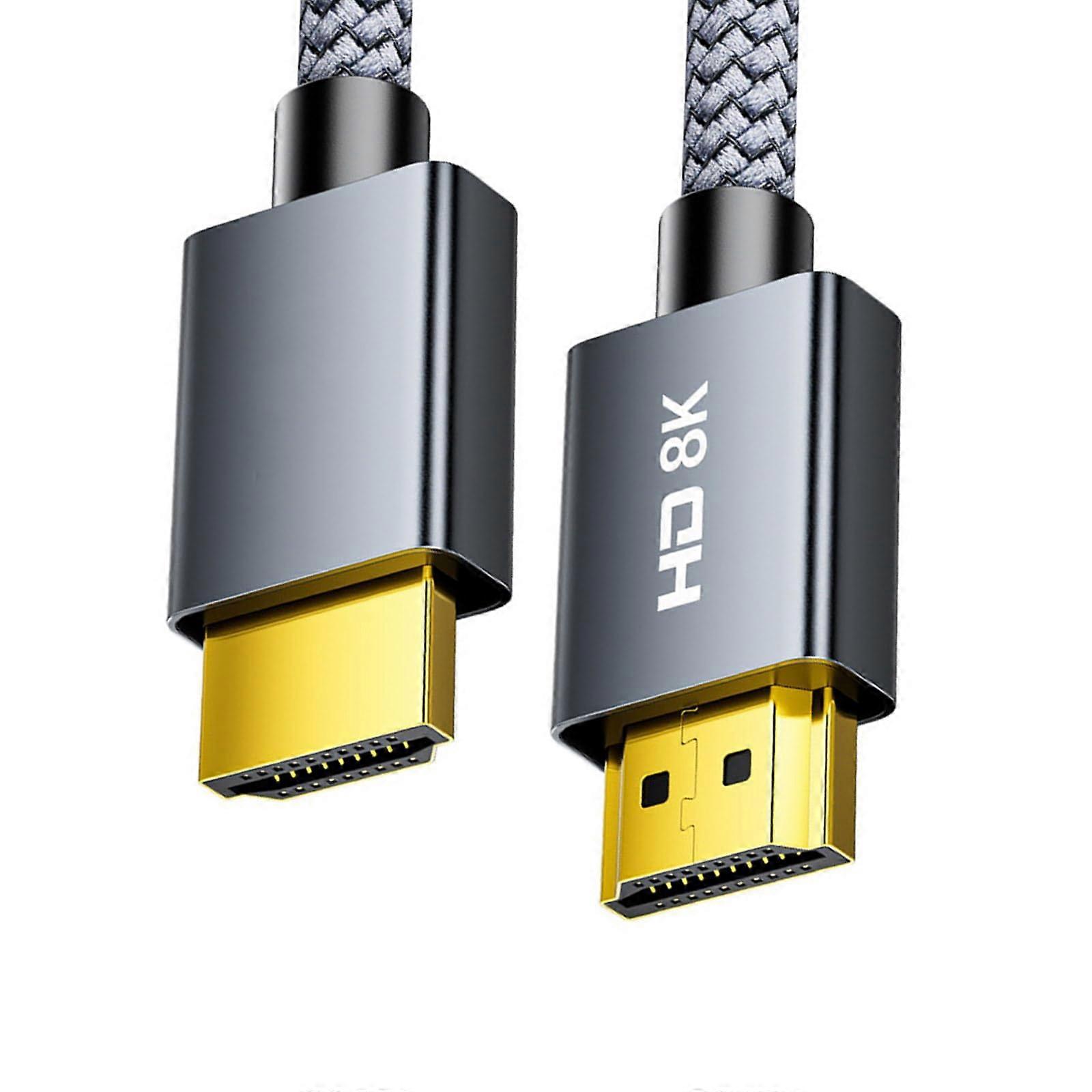 8K60hz 2.1 Extension Video Cable HDMI 7680x4320 Dynamic For Gaming And Streaming PC And Console Compatible 4K/144Hz
