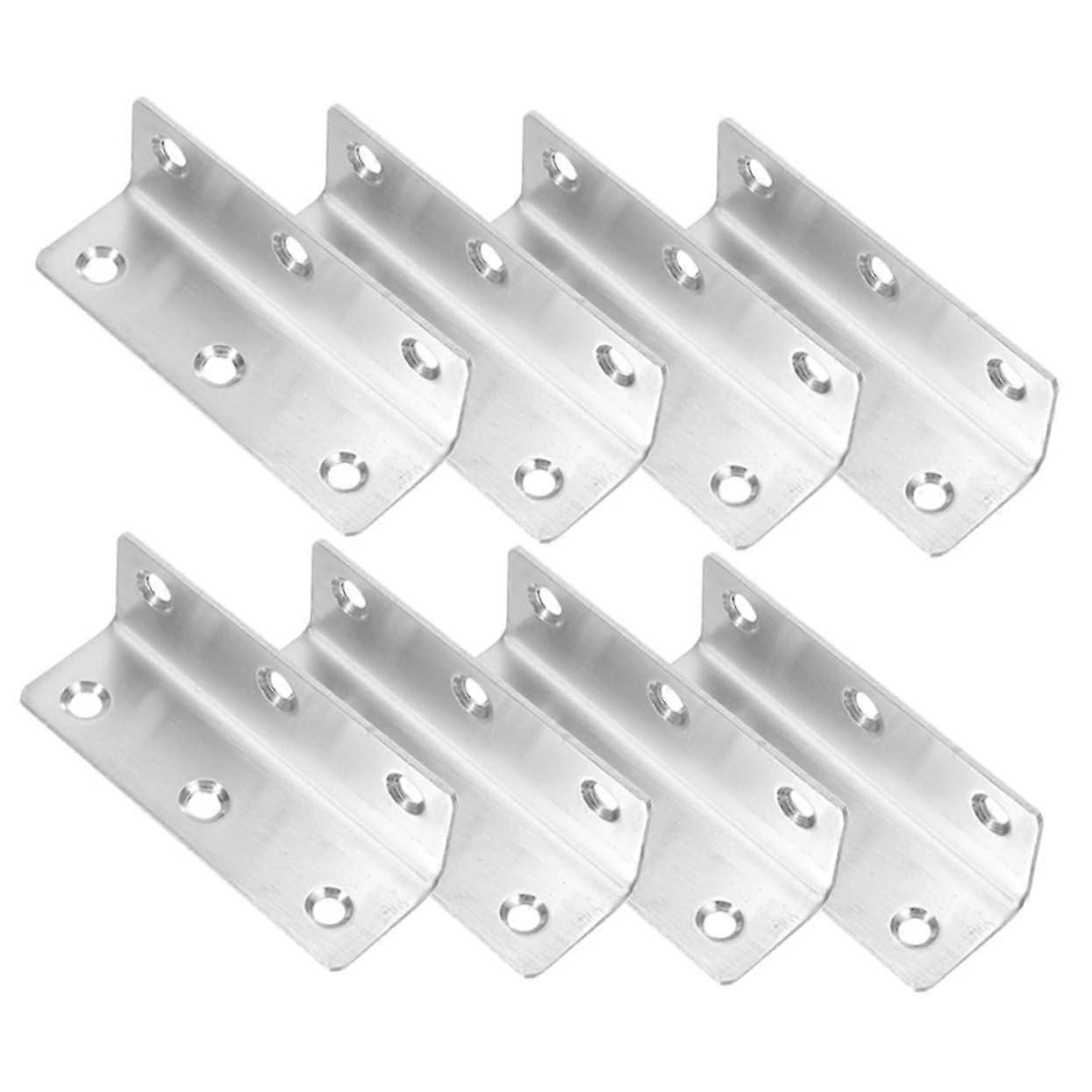 Easy Install 90 Degree Metal Angle L Shaped For Cabinet Corner Support Aluminum Cabinet Bracket 90 Degree Mount