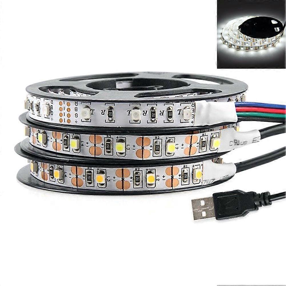 FASHION ITAT USB 3528 SMD LED 0.5/1/2/3/4/5m DC 5V Strip Wardrobe TV Background
