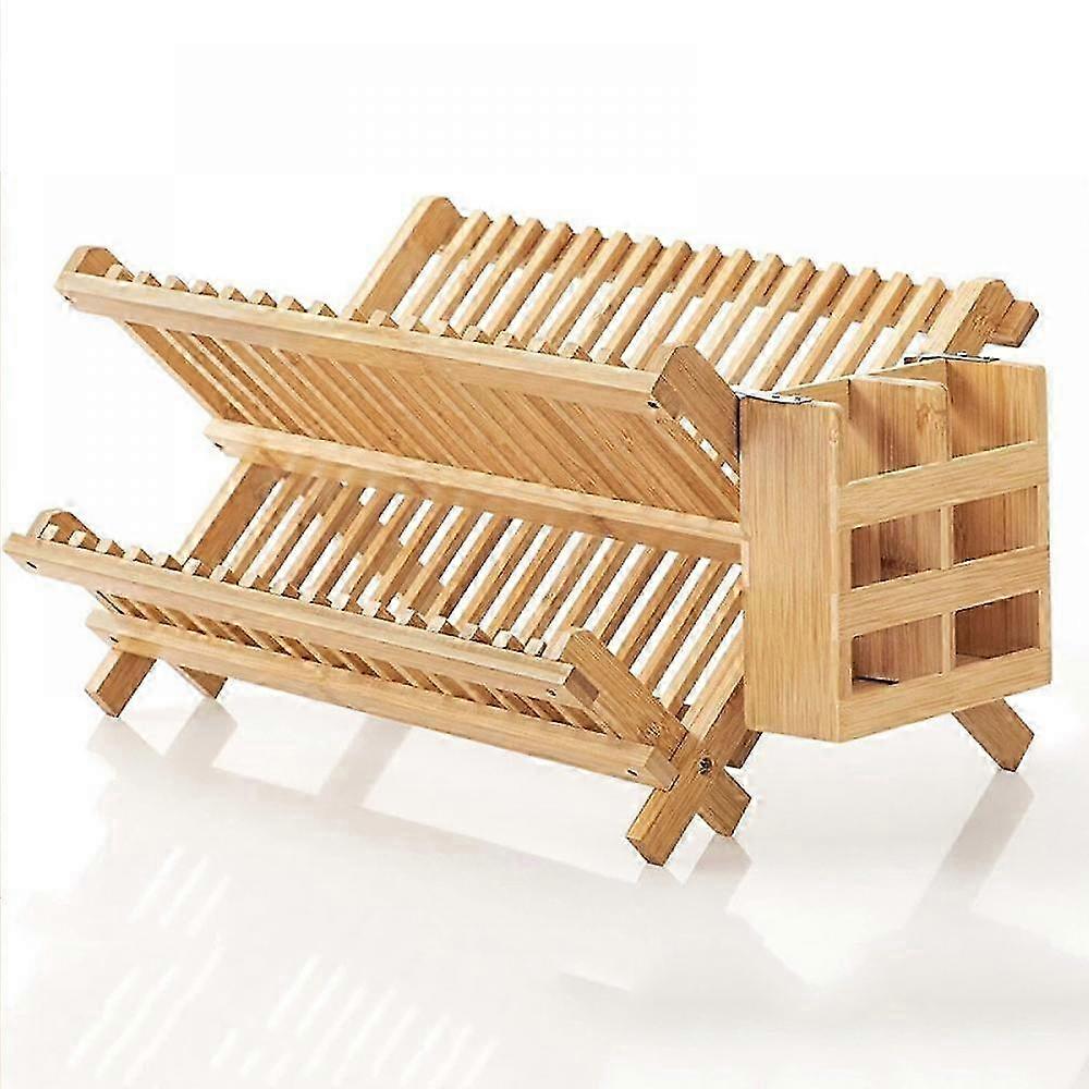 Kitchen storage rack, drain rack, multifunctional tableware drain rack, folding dish storage rack, s