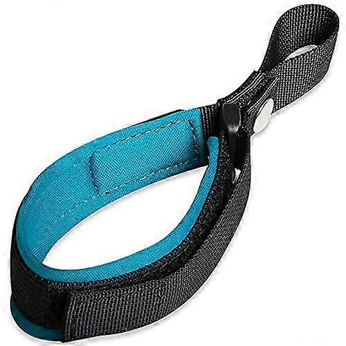 2 Pack Dog Leash Wrist Safety Strap for Hands-Free Control, Soft Diving Fabric, Light Blue Color, Comfortable Design