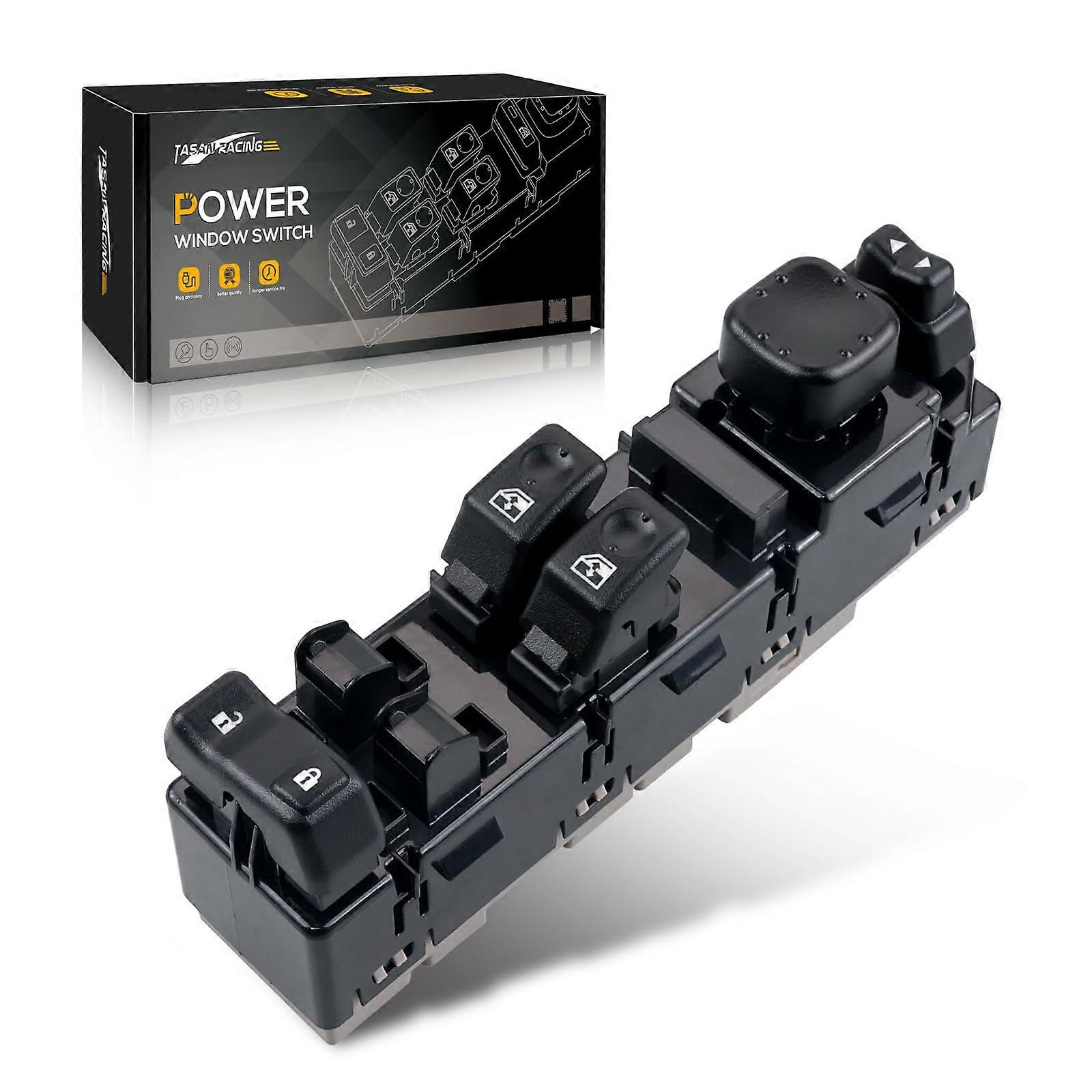 15883318 Front Driver Side Master Power Window Switch for 2003-2007 Chevrolet Silverado GMC Sierra Compatible Replacement