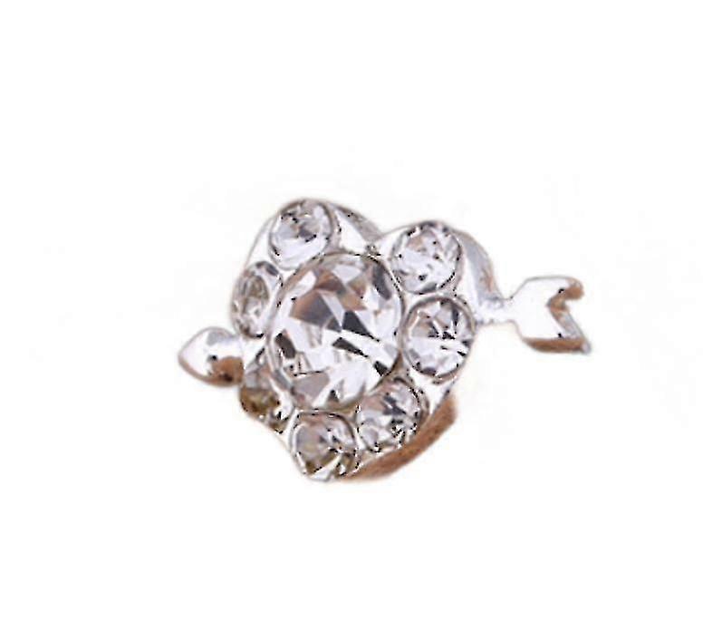 (ダイヤモンドとの愛)韓国の愛スタッドピアス