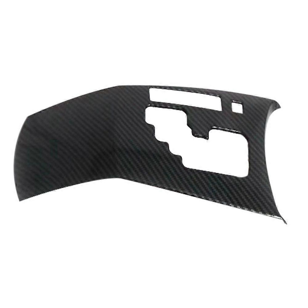 Car Carbon Fiber Central Gear Shift Panel Control Panel Decal Interior Modification for VIOS 2016-2021