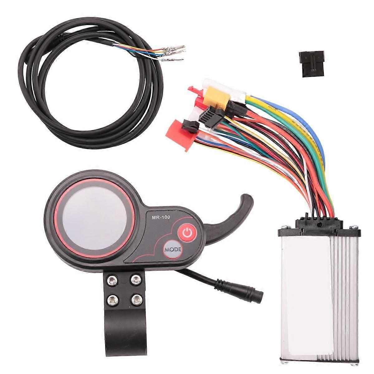 36V 500W Controller MR-100 LCD-Display-Meter-Armaturenbrett-Kit für Elektroroller-Zubehör