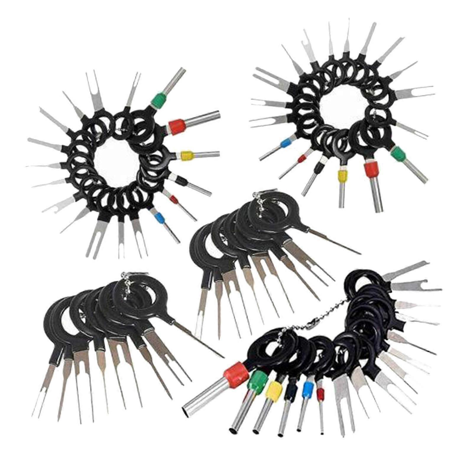 70pcs Pin Ejector Wire Kit Extractor Auto Home Appliance Terminal Removal Tool