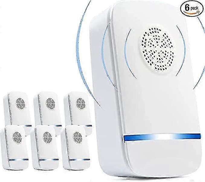 Ultrasonic Pest Repeller Pest Repellent Ultrasonic Plug In Electronic Pest Repeller Pest Eu/uk/us 6pcs