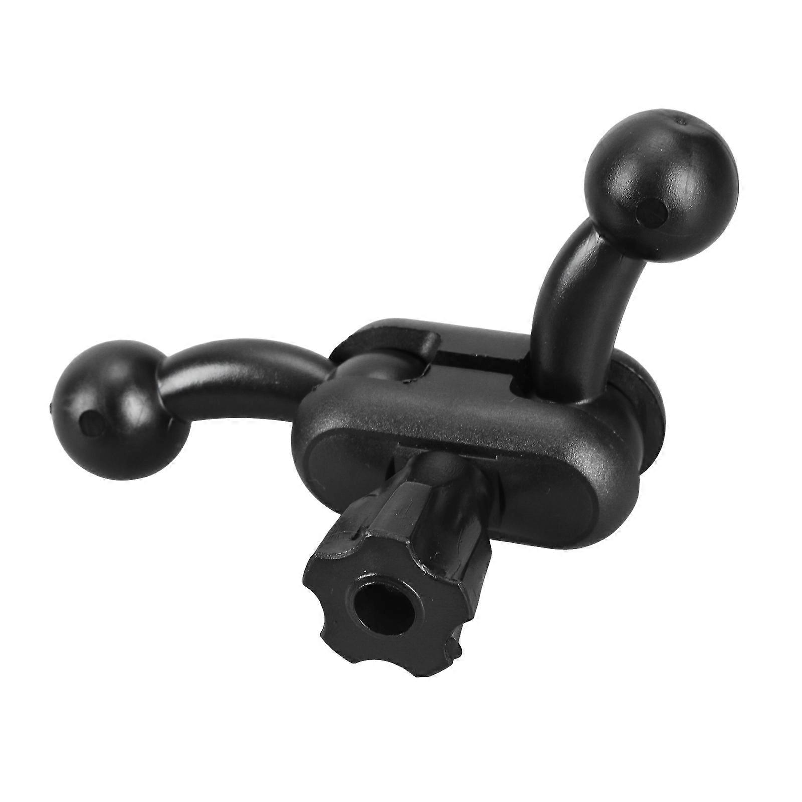 Adjustable Universal 17mm Double Ball Head Extension Rod for Phone Holder and Vehicle Navigation Systems Video Light Rig
