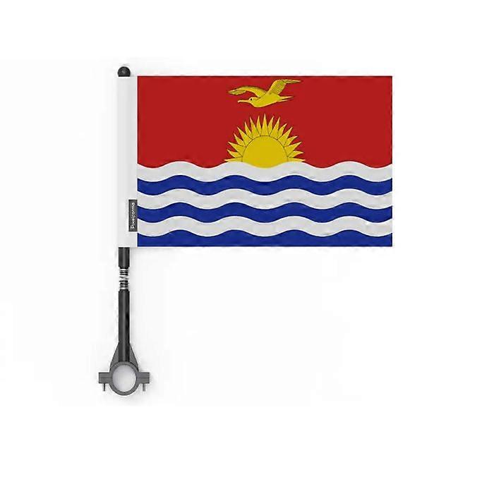 Flag - Kiribati - 10 pieces - 14 x 21 cm - Polyester - Double-sided print