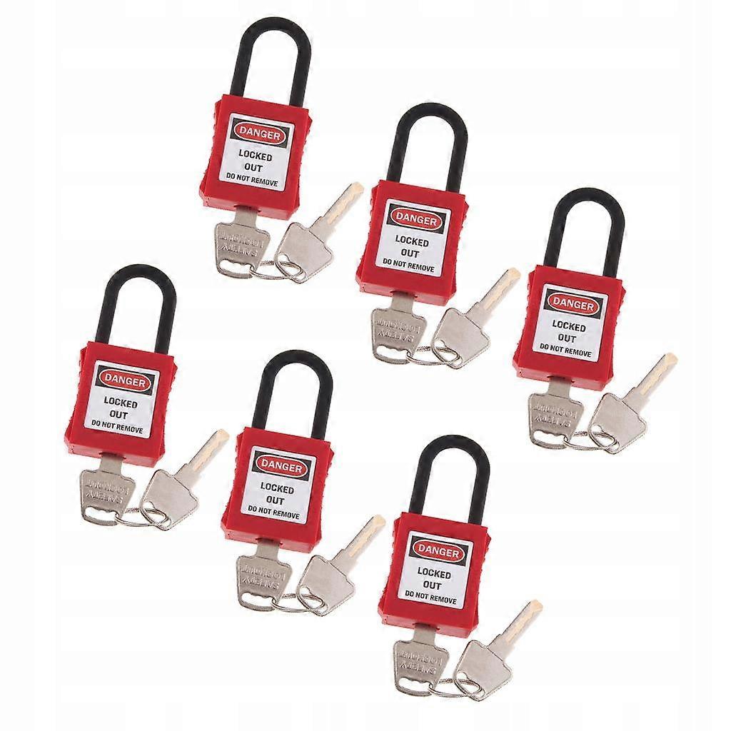 6. Starkes starkes Sicherheitsvorhängeschloss,