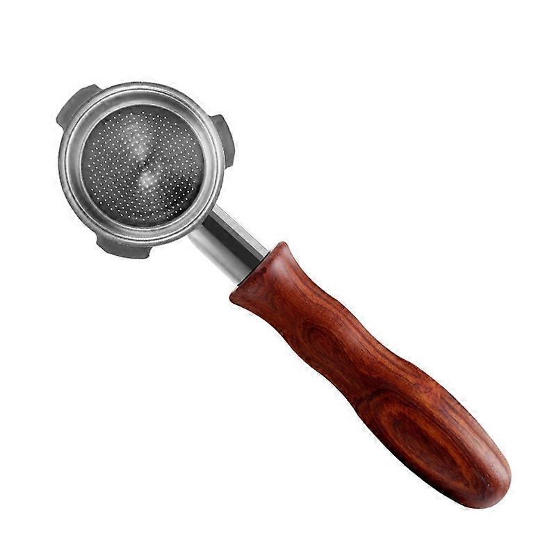 DL-1 Zinc Alloy Coffee Maker Bottomless Handle For Dongling, Style: Red Gem Curved
