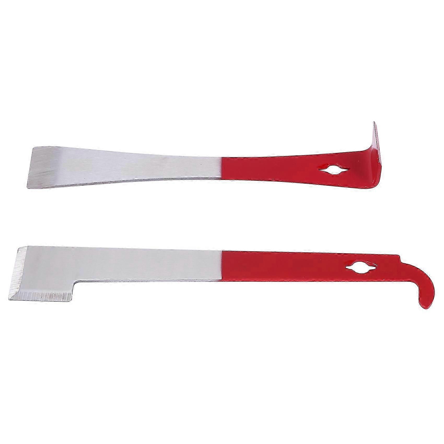 2 Pack Stainless Steel Bee Scraper Tool Bee Frame and Scraper for Beekeepers Supplies Beekeeping Eq