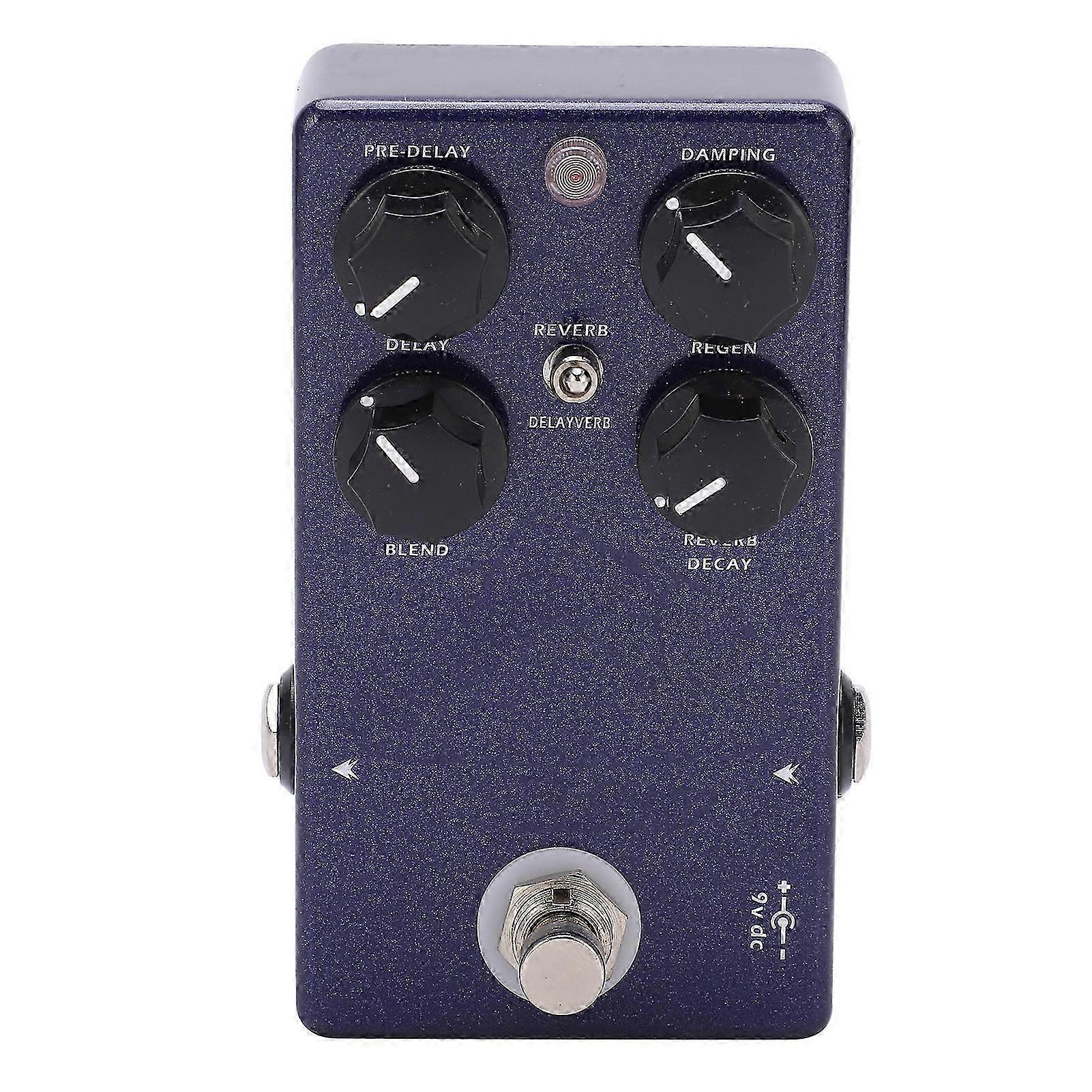 Guitar Effect Pedal Sky Reverb Delay 2 In 1 Adjustable Digital Instrument Accessory