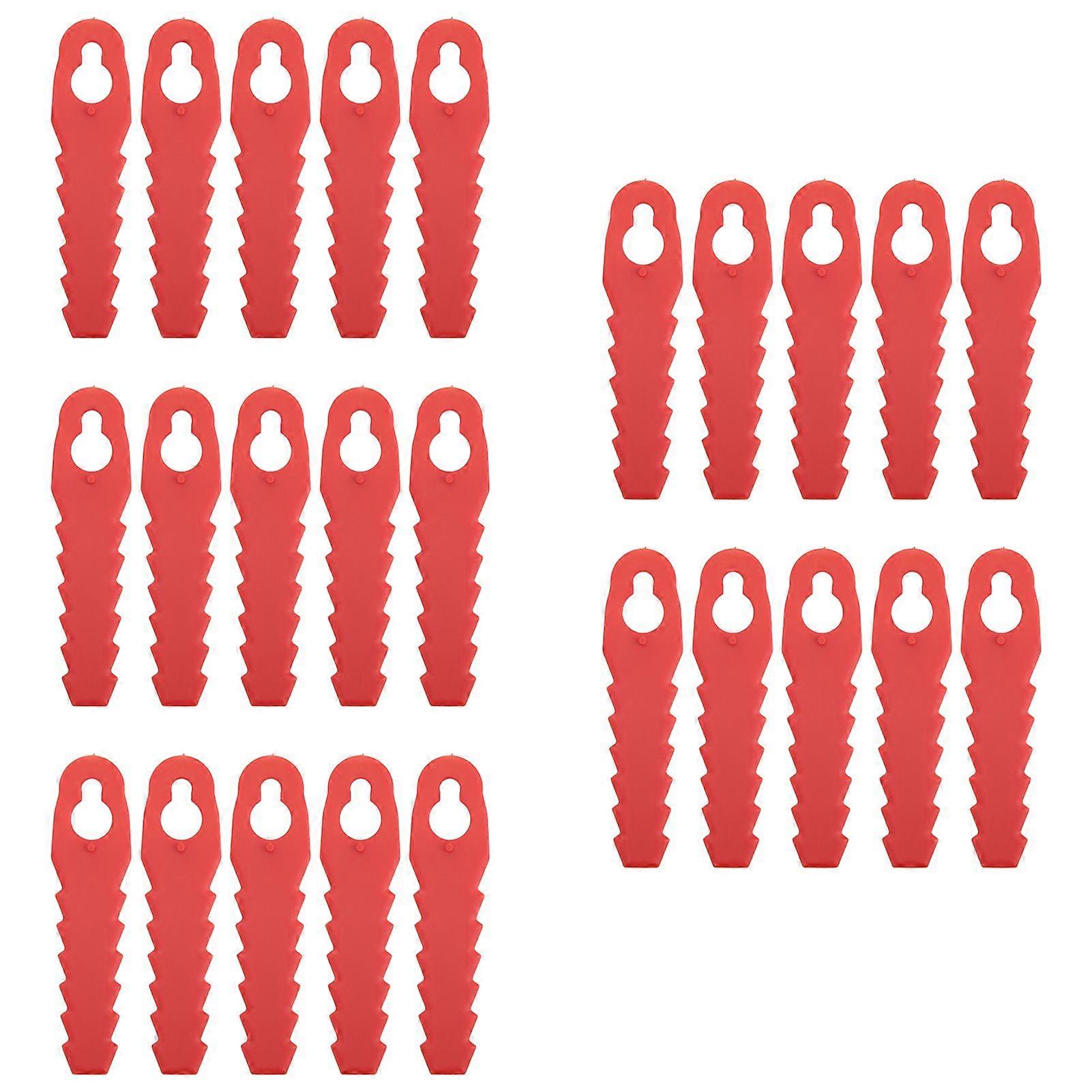 Högkvalitativ 25stL85 Sågtand Gräsklippare Plastblad