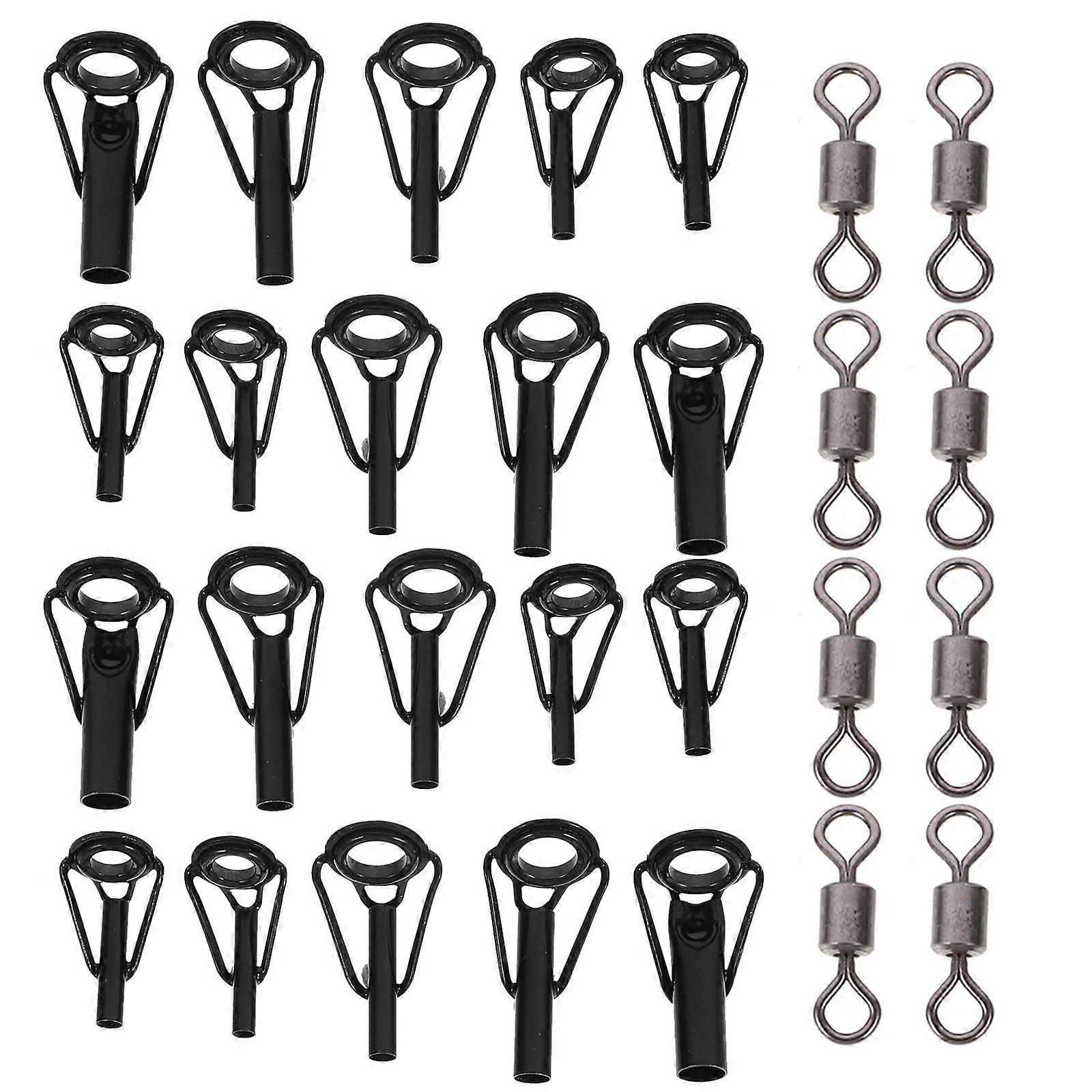 Portable Fishing Rod Tip Repair Kit with Guide Rings – Quick, Durable, and Lightweight Fix for Anglers