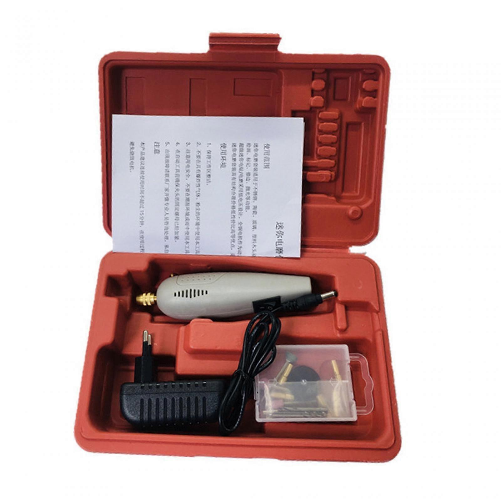 Cordless Rotary Tool Multipurpose High Speed for Drilling Milling EU Adapter