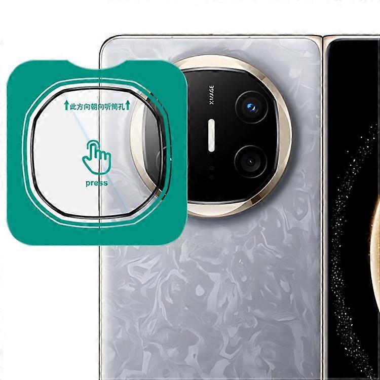 Huawei Mate X6カメラレンズプロテクター強化ガラスレンズフィルムと互換性のあるIMAKセルフポジショニングフレーム付き