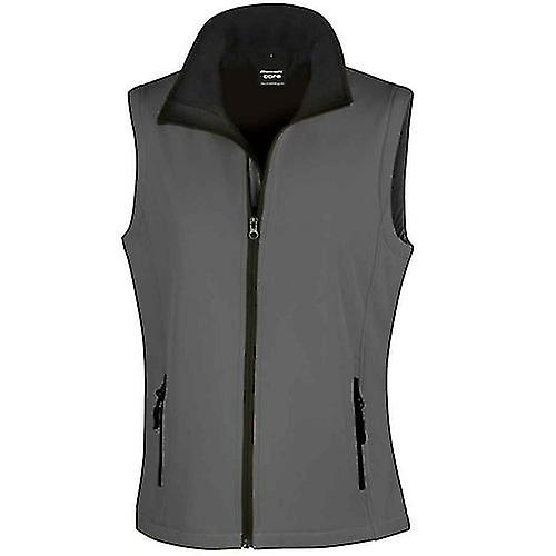 Result Womens/Ladies Core Printable Soft Shell Bodywarmer