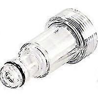Transparent Water Filter Accessory for Pressure Washers, Compatible with Home and Garden Use F016800577