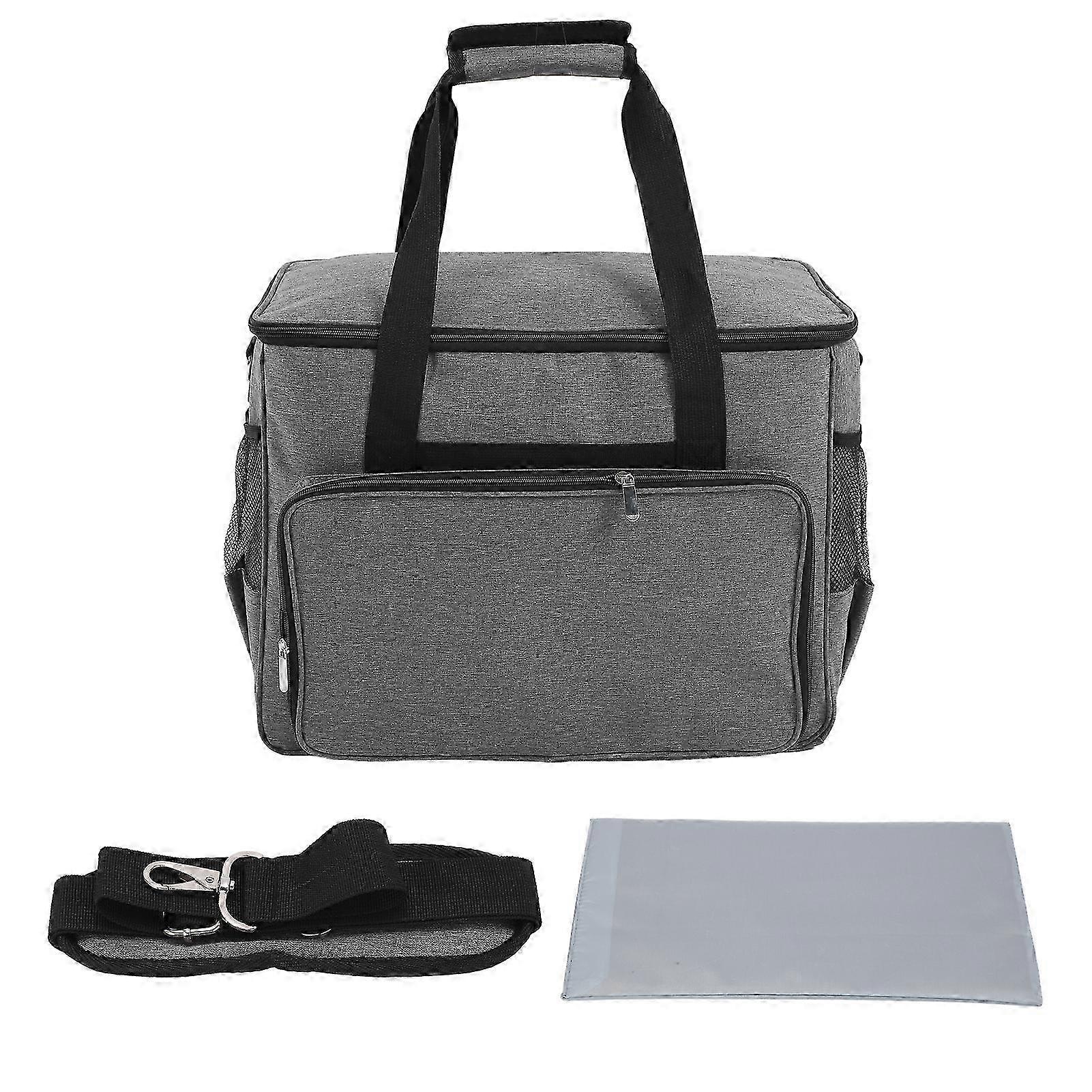 Sac de machine à coudre portable de grande capacité avec sangle réglable et large ouverture