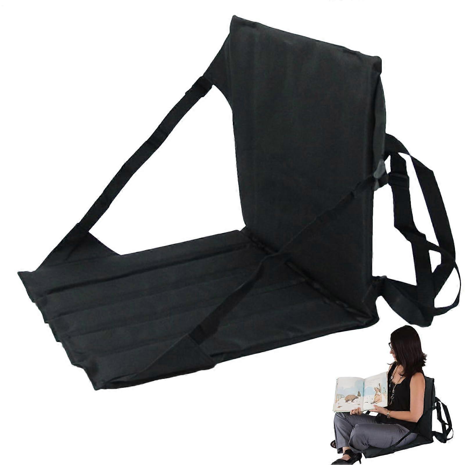 Bleacher Chairs with backrest, stadium seats Bleacher cushions, lightweight floor for baseball football concerts camping