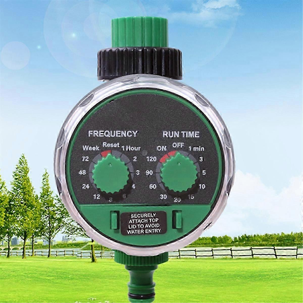 Programmable Automatic Garden Watering Timer with Digital Display for Outdoor Irrigation Systems