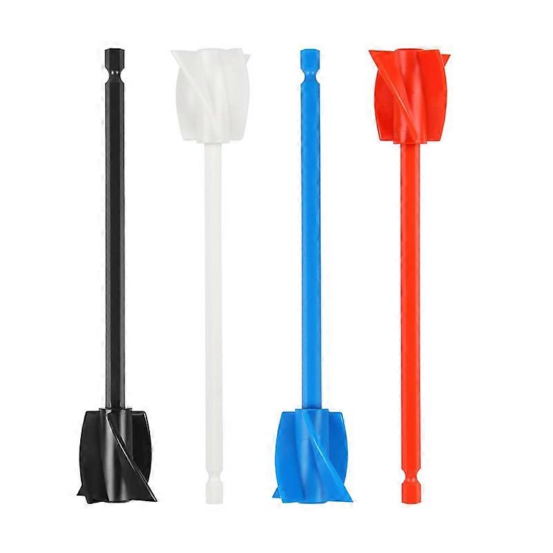 4Pack Resin Mixer Paddles,Epoxy Mixer Attachment for Drill