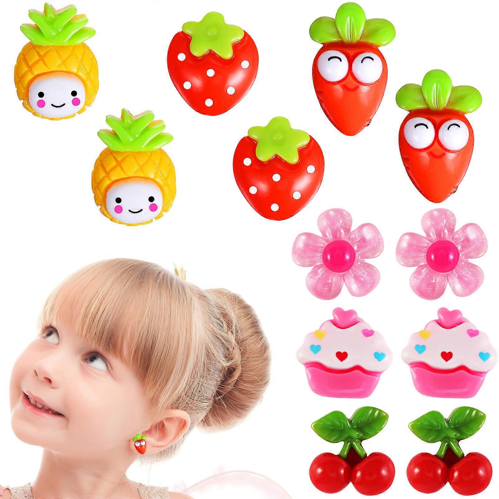 Adorable Ear Clips for Kids, Easy to Use, Great as Birthday Presents