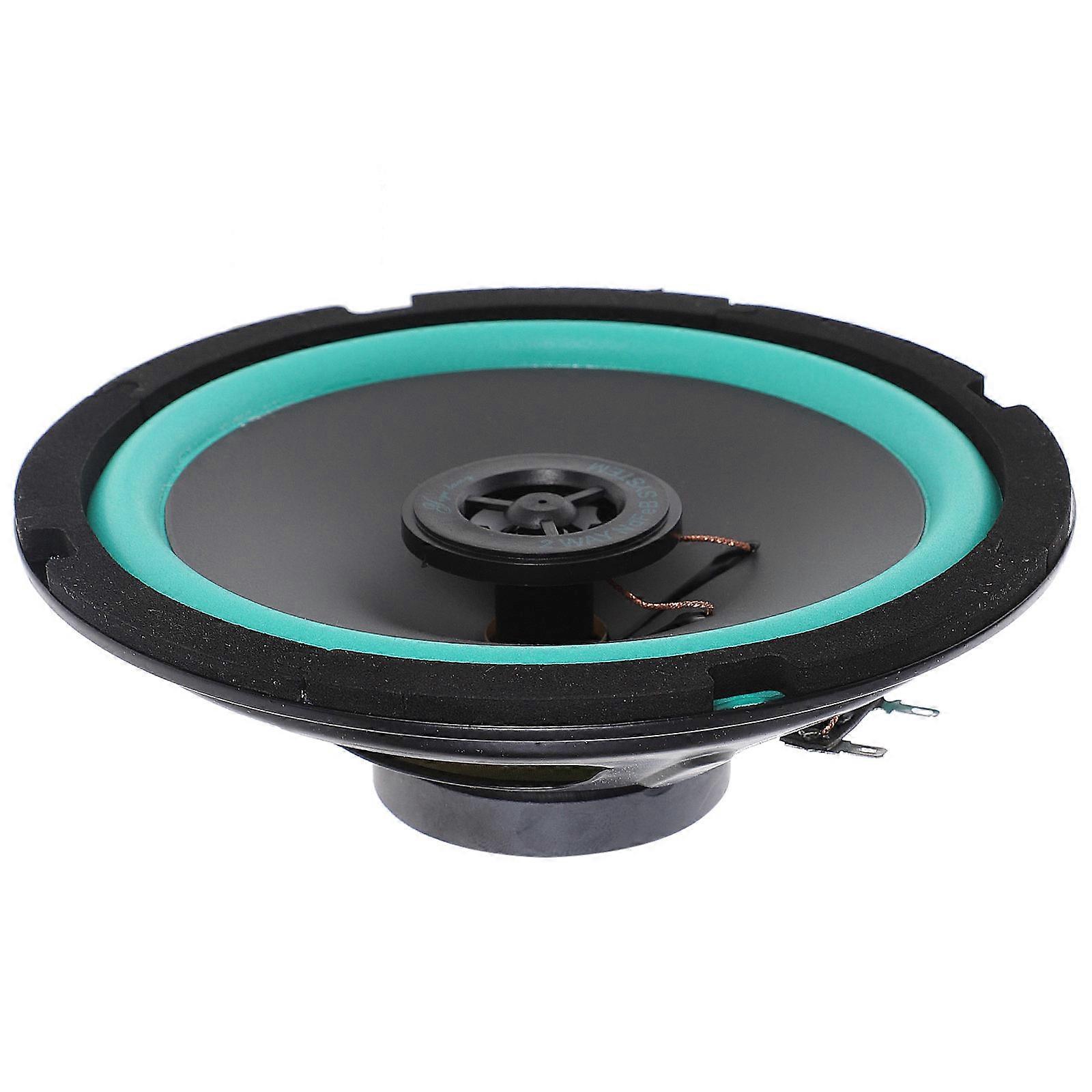 Ultra Thin Car Speaker 4 Ohm Midrange Woofer Shallow Mount Loudspeaker with Stereo Surround Sound Enhanced Bass for Vehicle Audio Systems