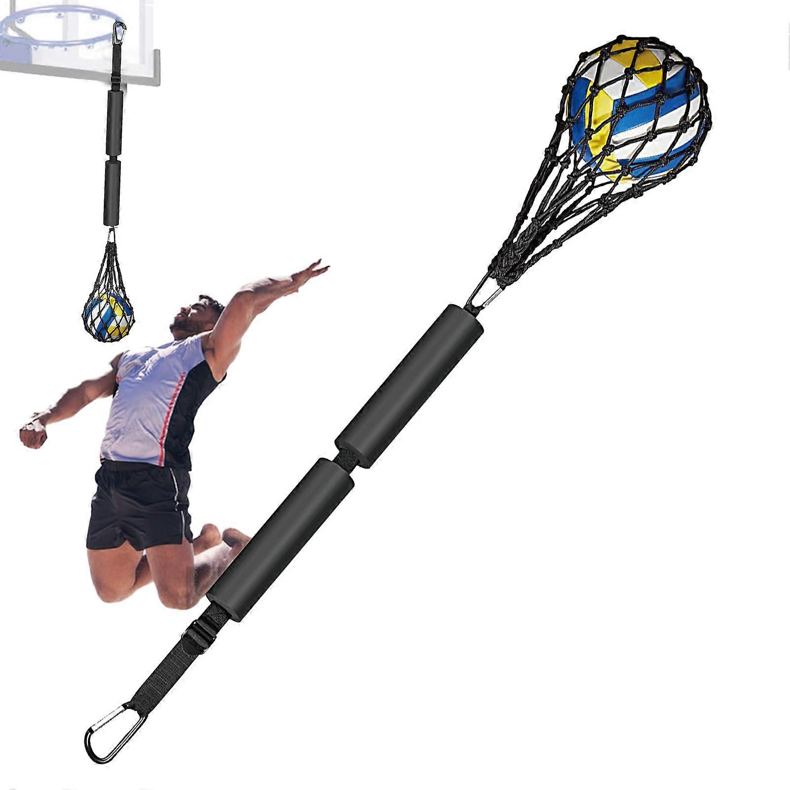 Volleyball Serve Trainer, Adjustable Serving Bounce Trainer for Playground, Backyard