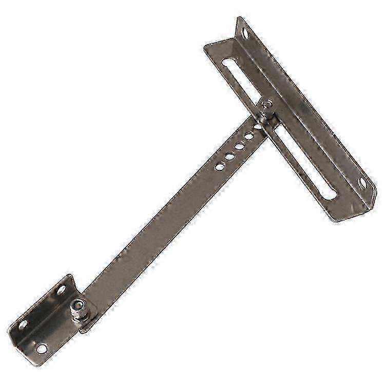 Robust Surface Mount Door Friction Limiting Hinge with Grey Finish, Suitable for Various Door Types