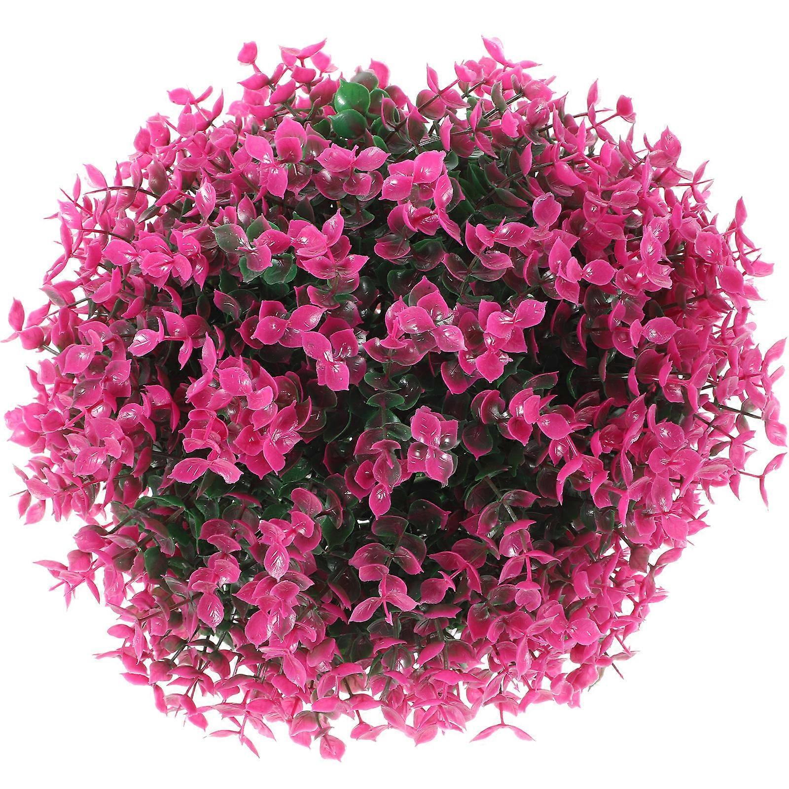 Outdoor Artificial Topiary Spheres Decorative Balls Plastic Material Realistic Shape For Indoor and Outdoor Use 1Set