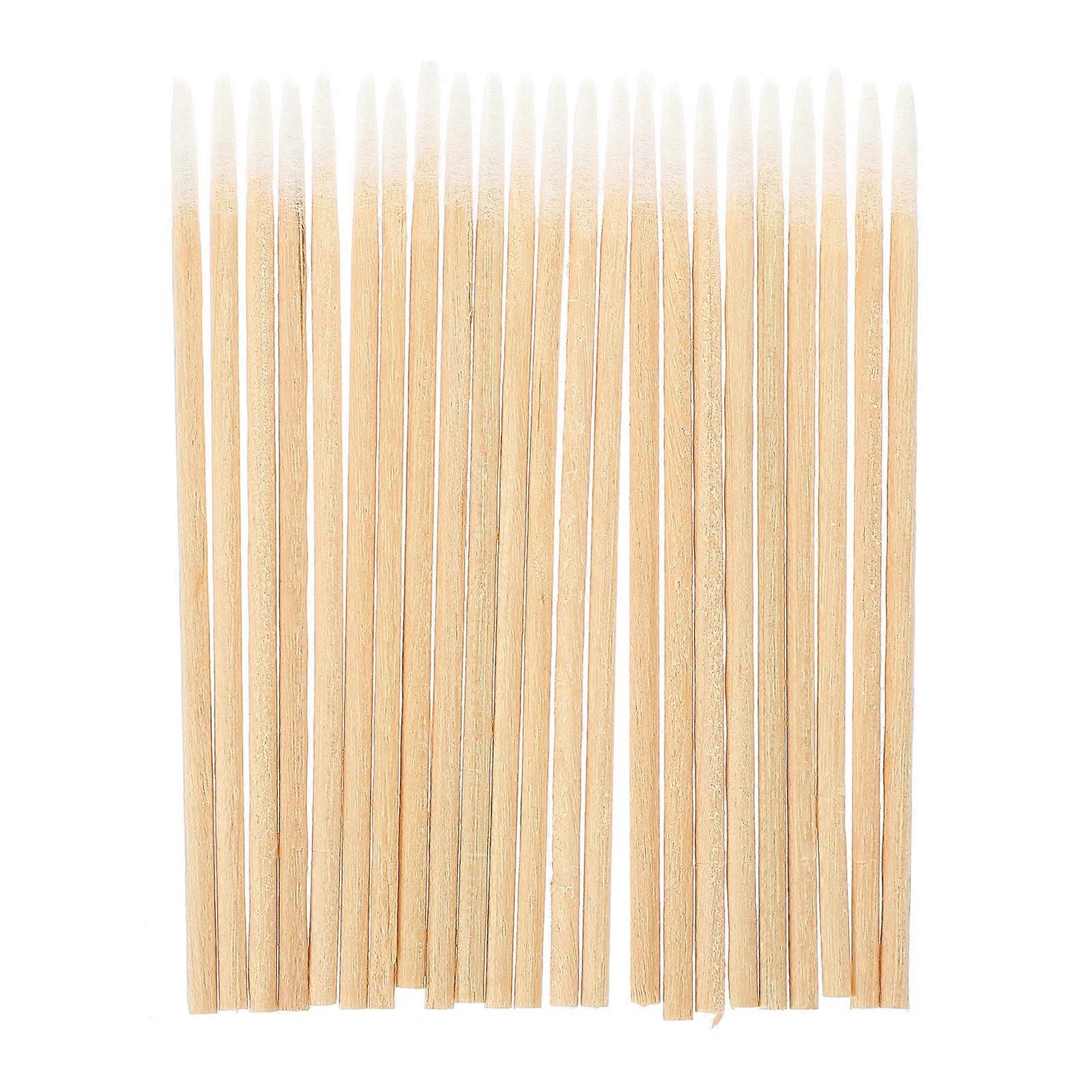 Wooden Watch Dial Cotton Swab Cleaning Tool with Space-Saving Design for Cleaning Use