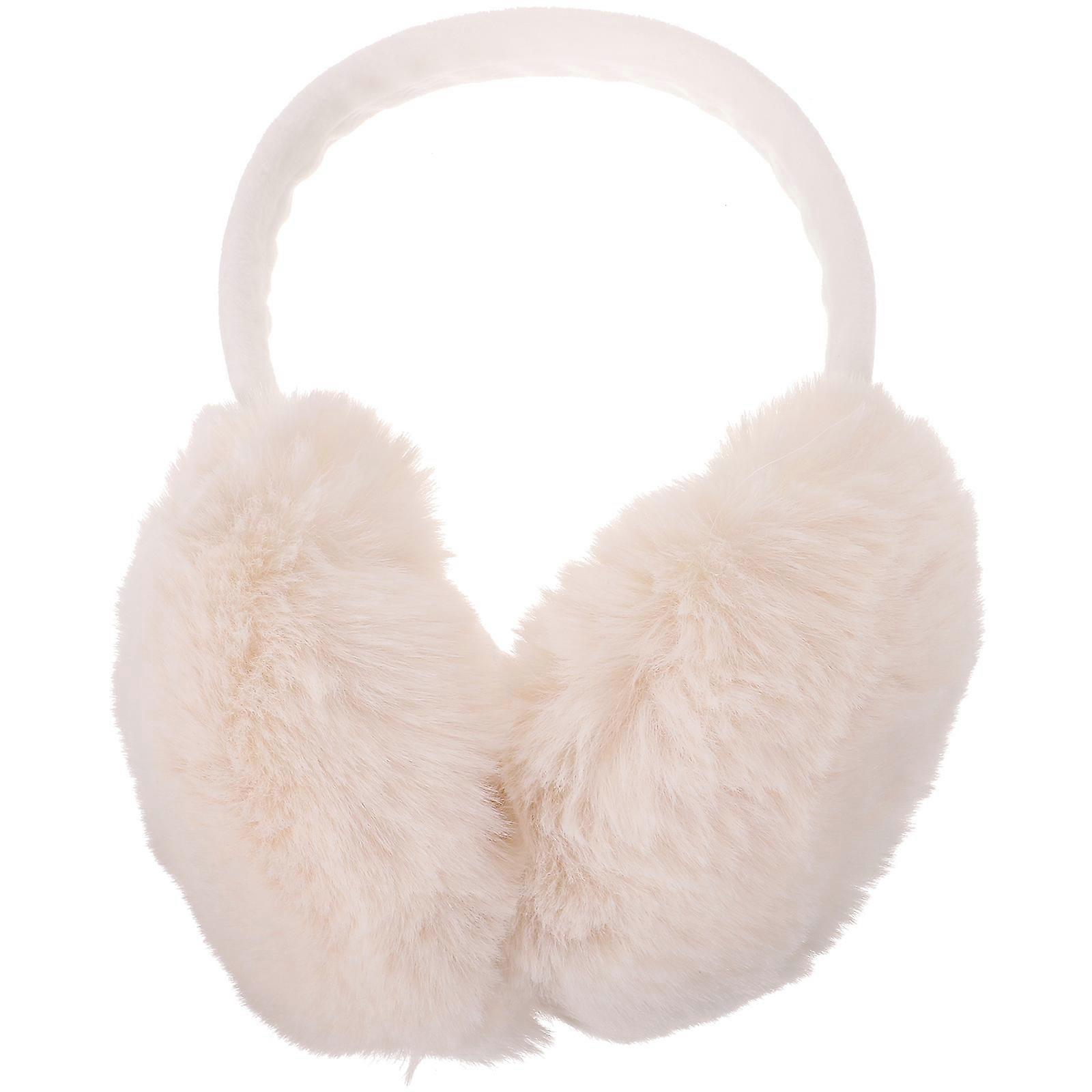 Winter Warm Earmuff Cold Resistant Round Shape For Women 1Set