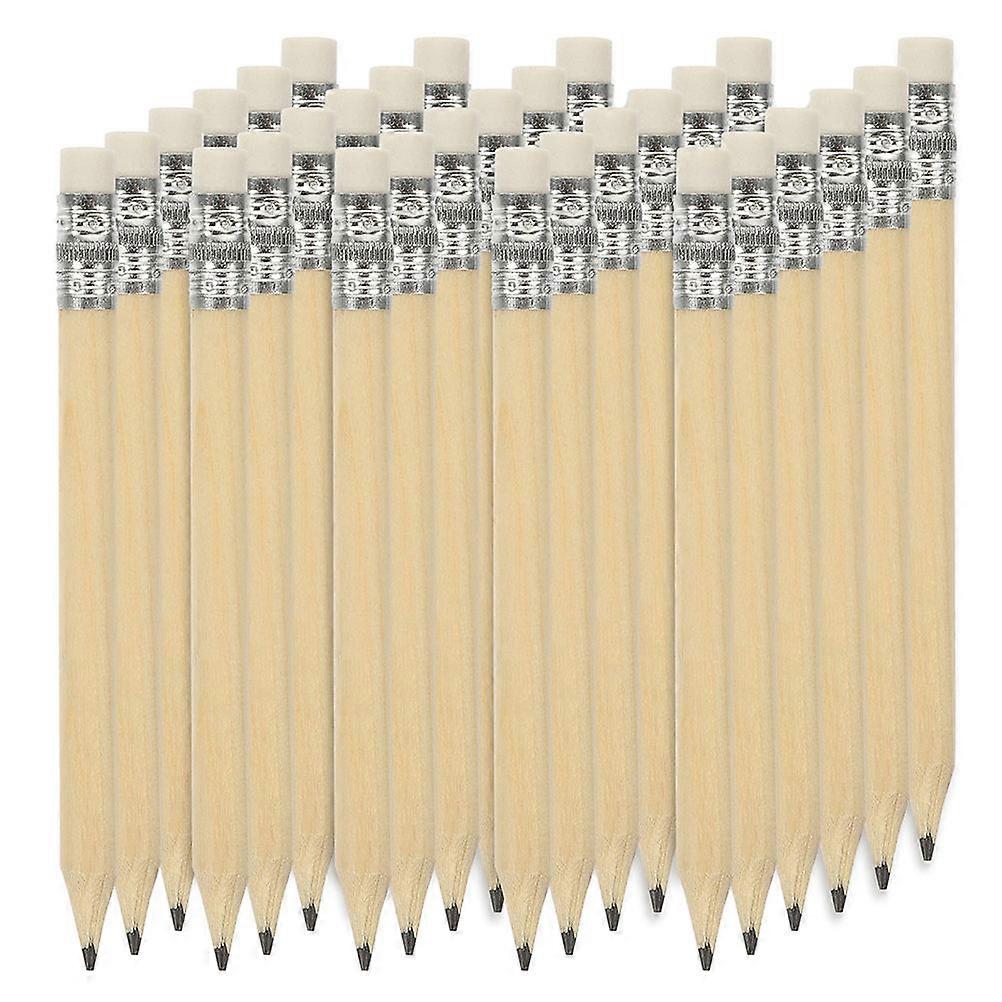 Mini Pencils with Eraser for Travel Beginners Calligraphy 50Pcs
