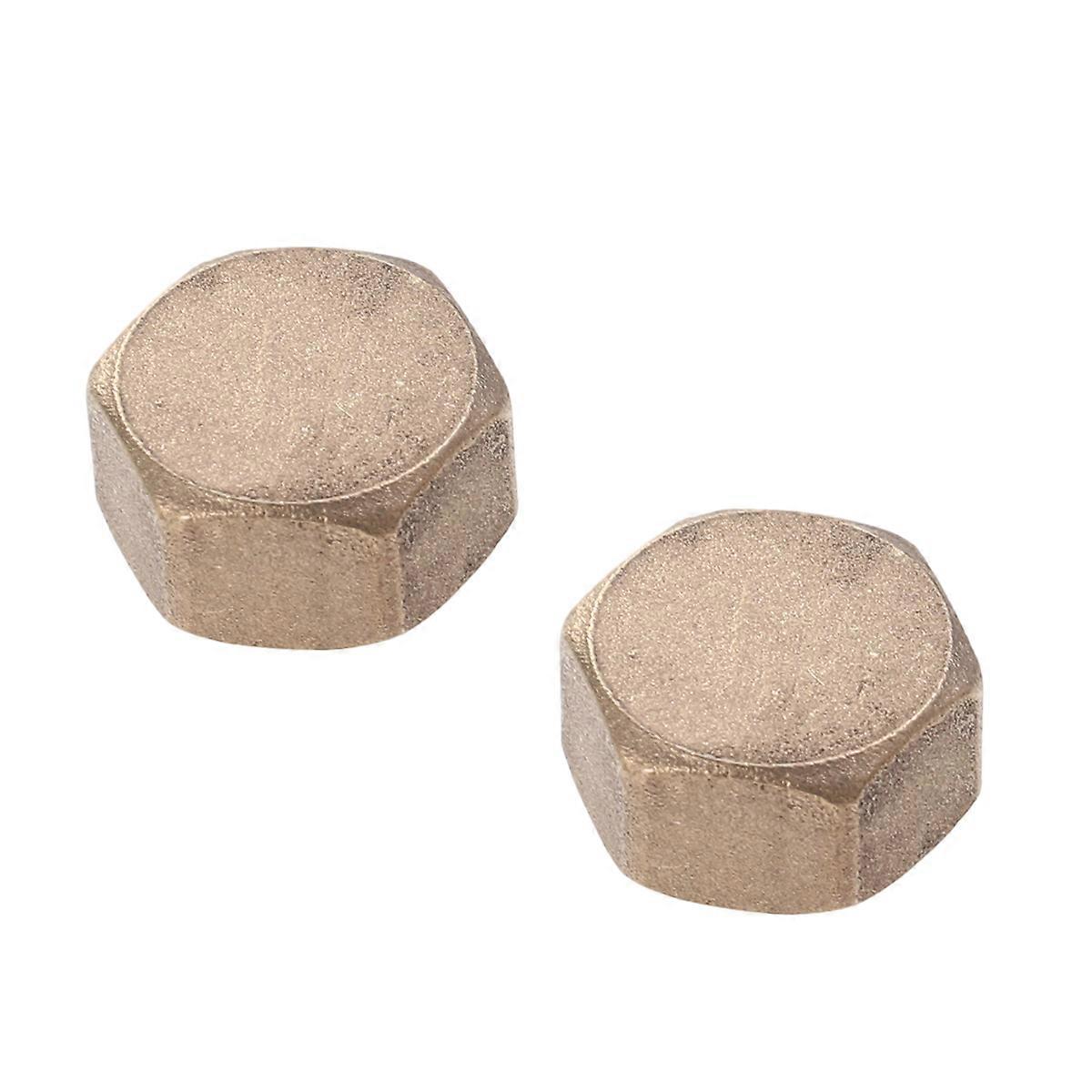 Nut Collectors Fitting Nut Supply Lines 2 x 2 x 1 Cm 2Pack