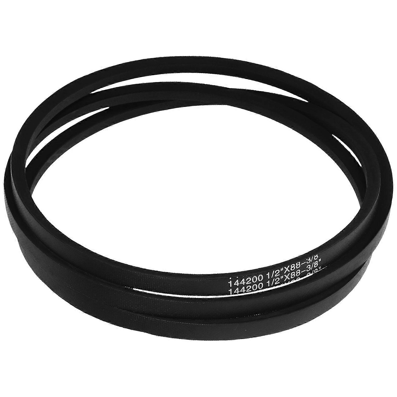 Lawn Mower Replacement Belt Mower Drive Belt For Garden Outdoor Yard 71.00X71.00X1.20CM Rubber Smooth Operation 1Set