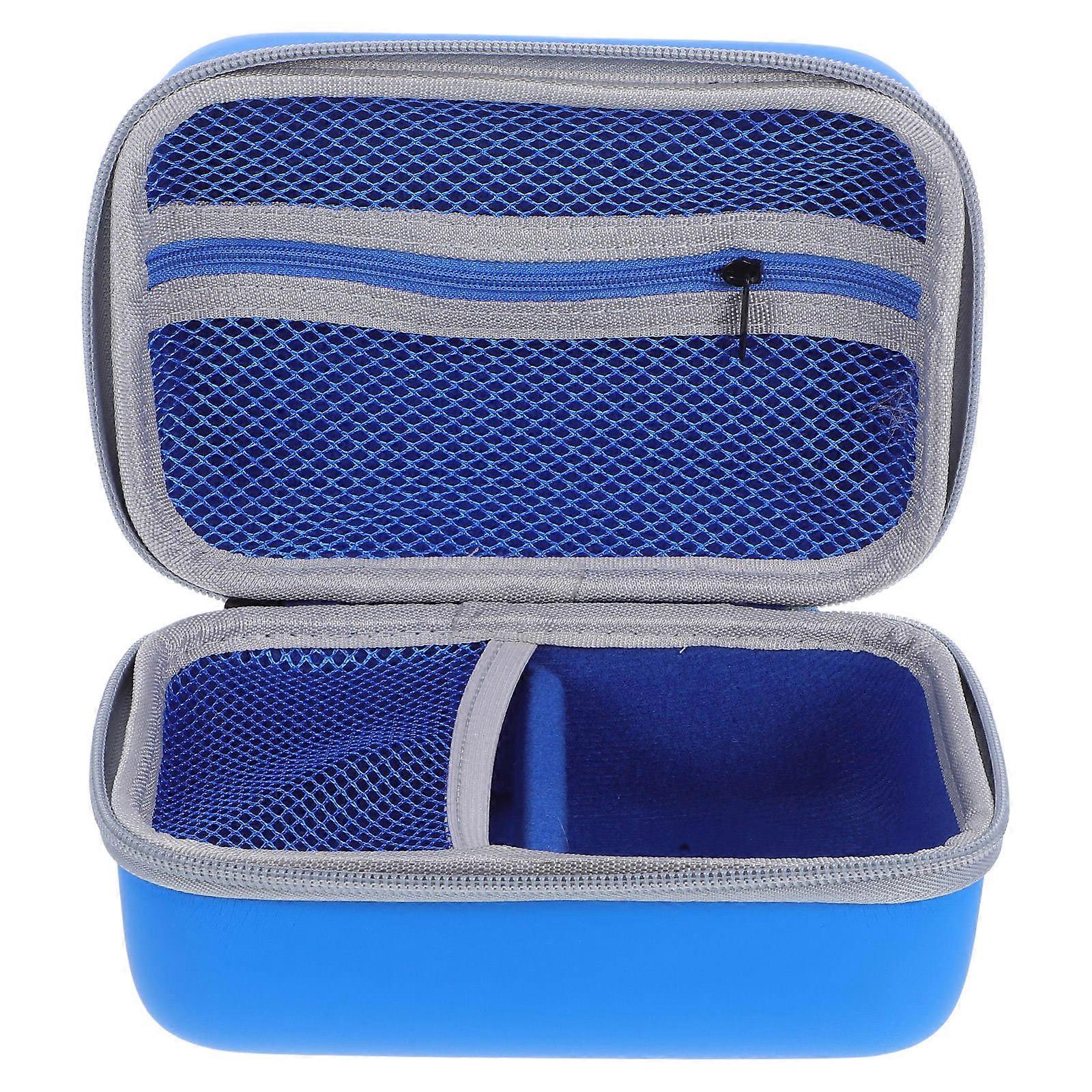 Portable Eva Camera Case For Kids Digital Camera And Accessories Shockproof And Scratch-Resistant Blue 1Pack