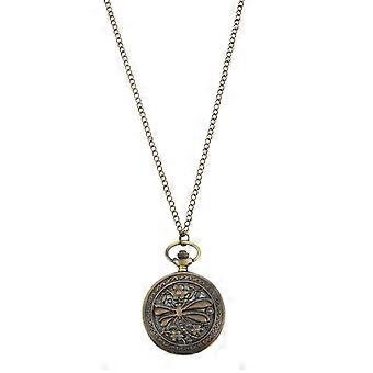 Vintage Pocket Watch Clamshell Watch For Daily Use Golden 45.50X4.60X1.00CM Timekeeping 1Pcs