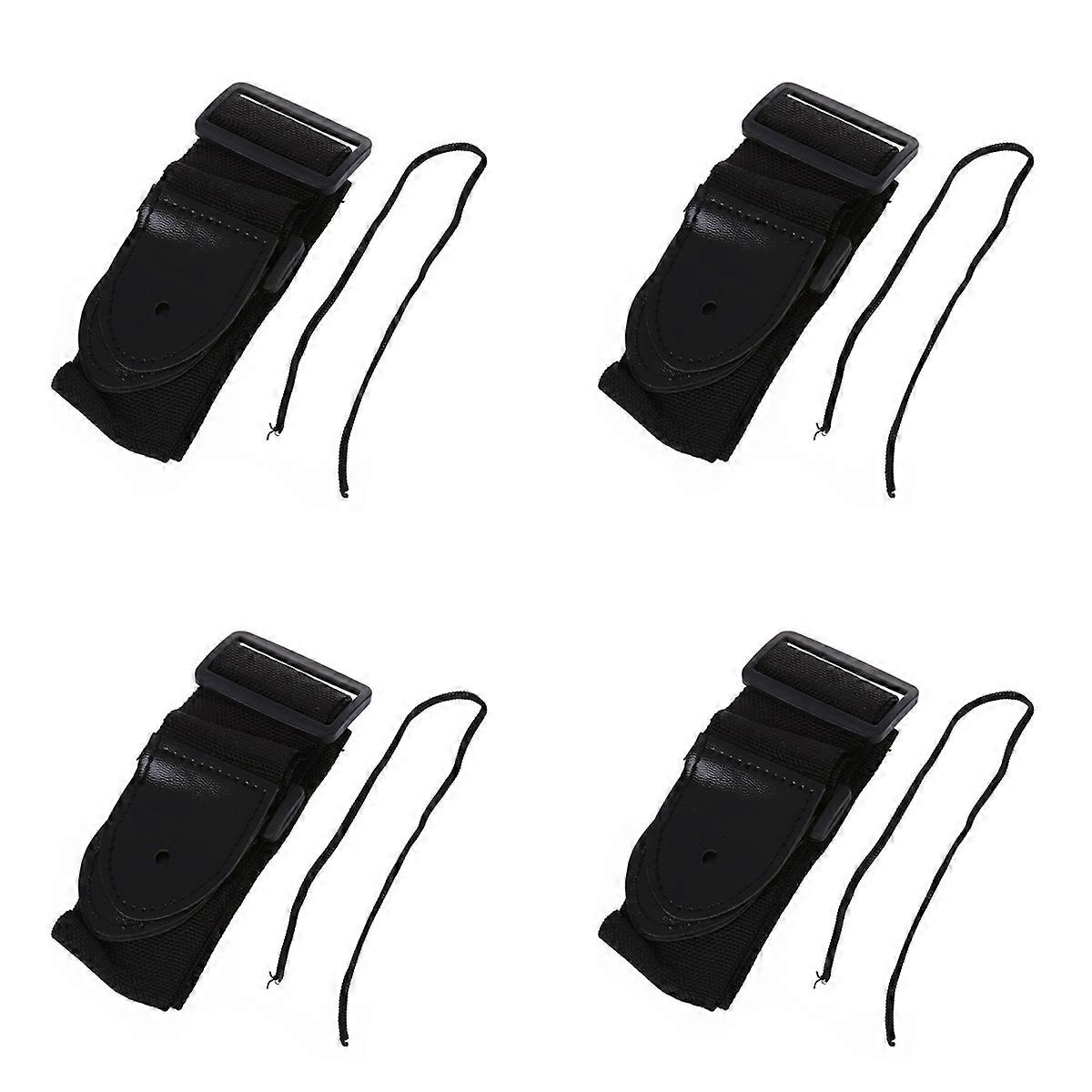 Bandolera Ajustable de Guitarra Acustica Electrica 132x6cm Negro