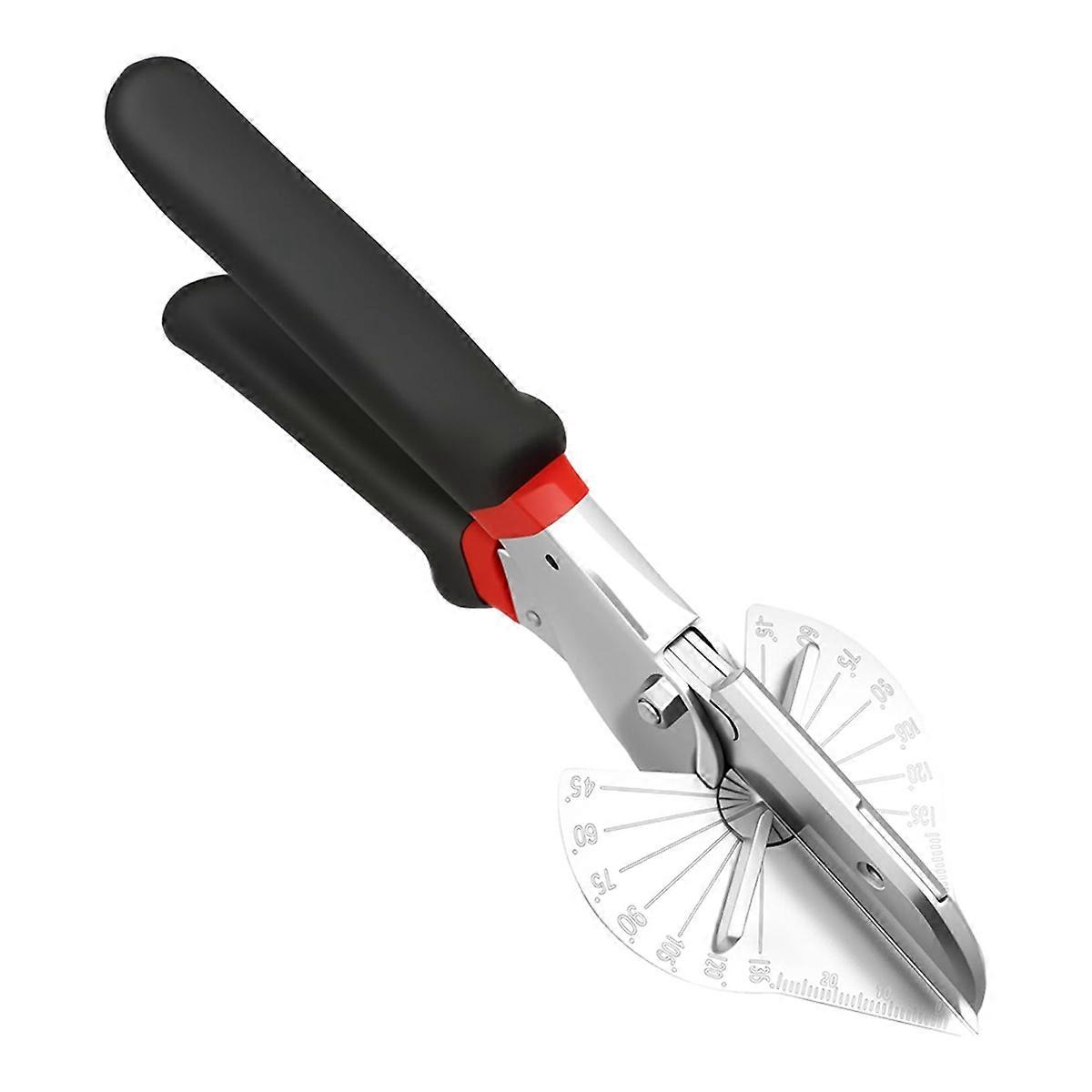 Angle Miter Shears Cutter Tool,Handheld High Carbon Steel Trunking Shears,Trim Cutter Hand Tool for