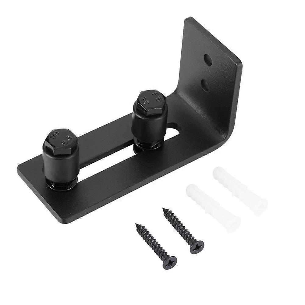 Carbon Steel Adjustable Wall Mount Sliding Barn Door Bottom Floor Guide