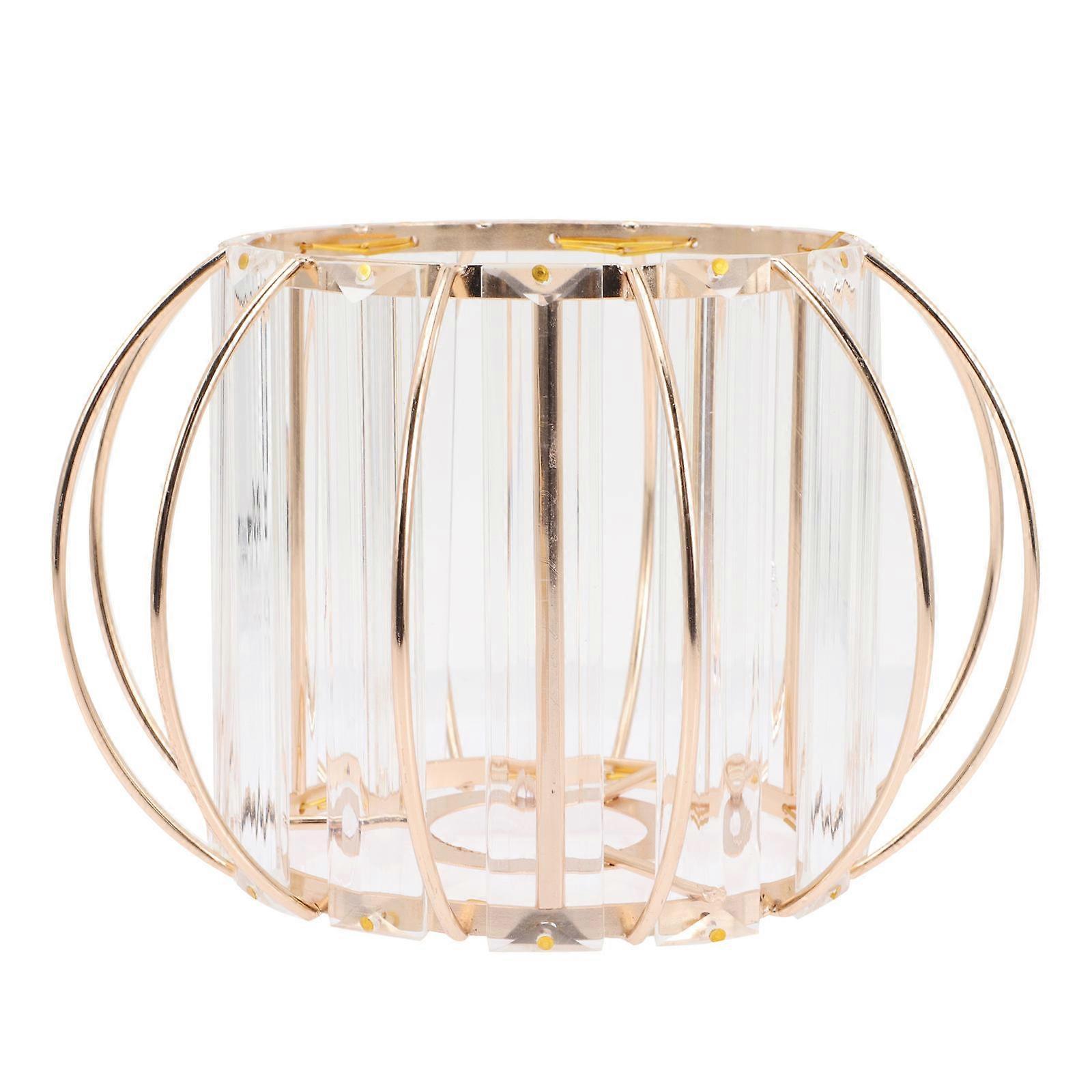 エレガントなクリスタルガラスシーリングライトシェードペンダントランプガードリビングルーム寝室ダイニングルーム用簡単設置用途の広い照明装飾