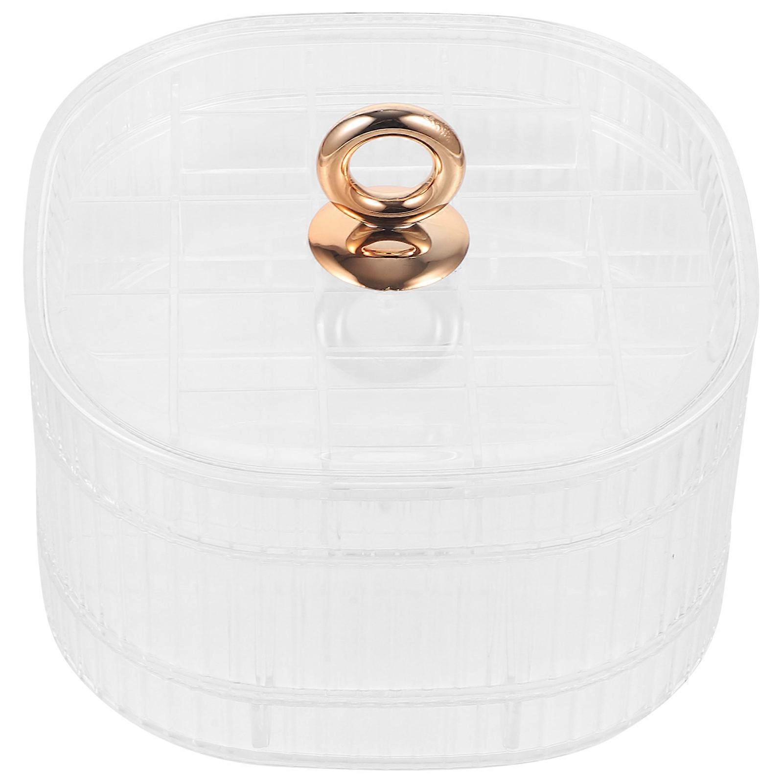 Jewelry Container Stackable Storage Boxes Small Items Travel Multi-Functional Material 1Pcs