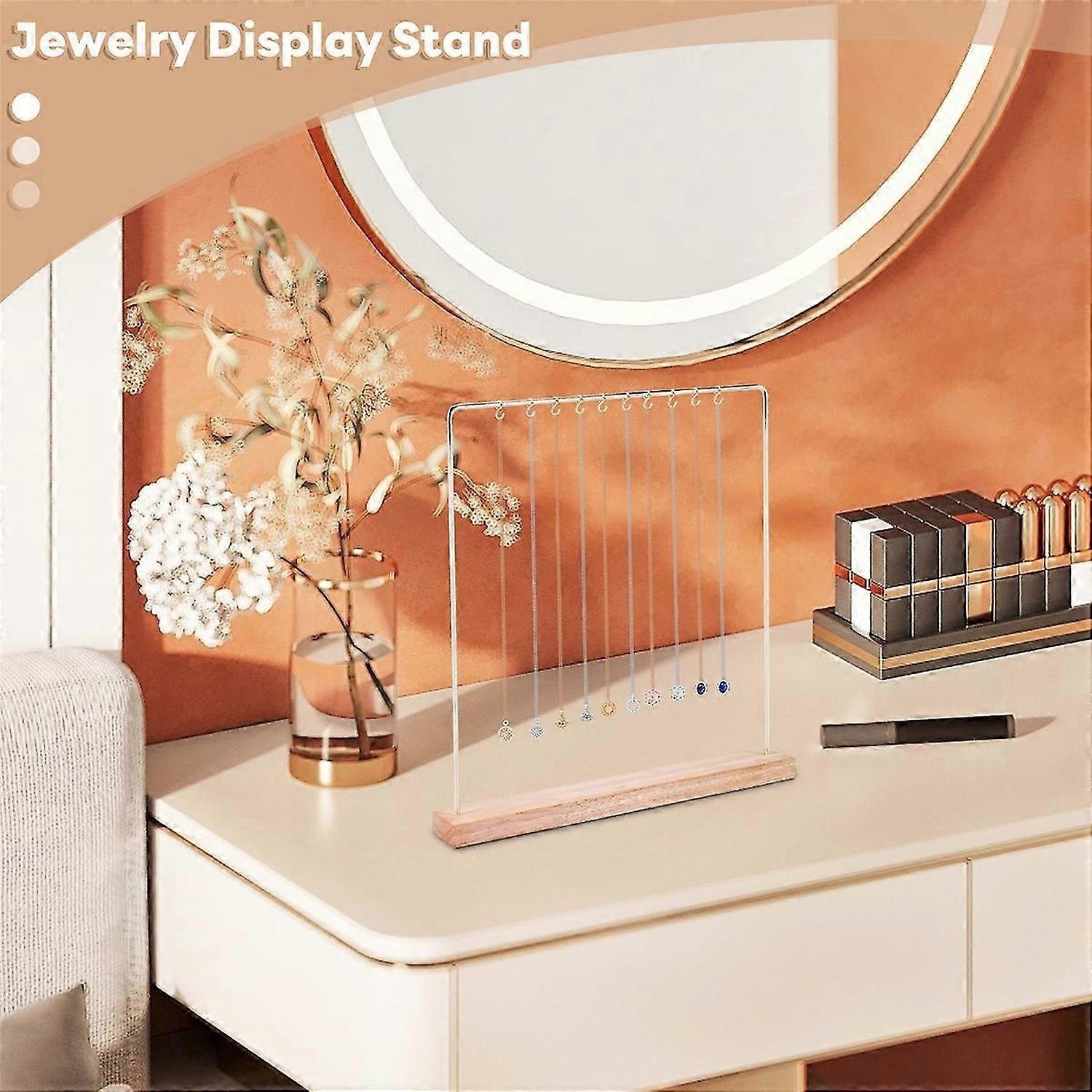 Display Rack Stand Holder Earrings Hanging Organizer Showcase