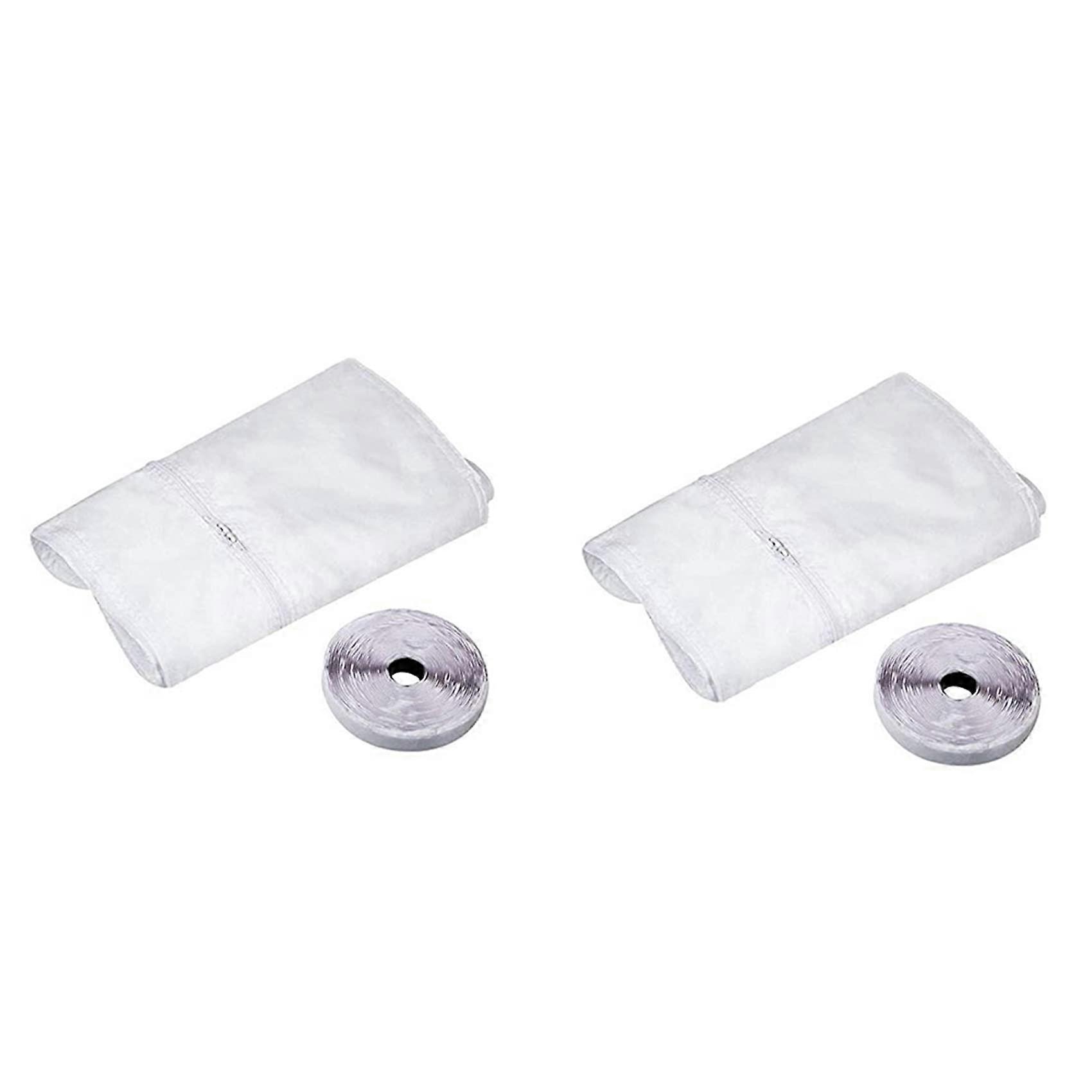 2X air conditioning window seal, window seal for portable air conditioner and clothes dryer, works, air exchange protection 400cm